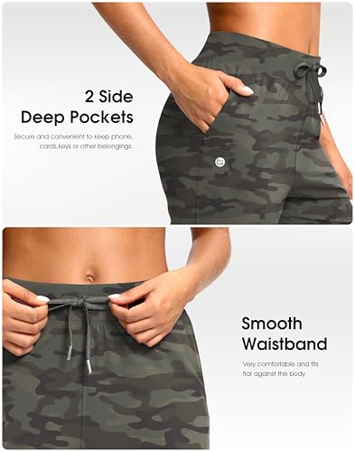 Image of G Gradual Petite Pants for Women 24 inch /26 inch Ankle Pants with 2 Pockets