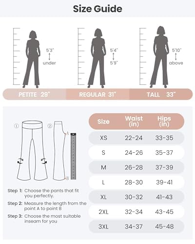 G4Free Pantalon de Yoga Femme Fluide Taille Haute Jambe Large Droit éLastique de Jogging avec Poches Couleur Confortable