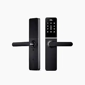 Fechadura Eletrônica Digital AGL H20 Black WiFi com Biometria, Senha, TAG RFID e App