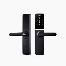 Fechadura Eletrônica Digital AGL H20 Black WiFi com Biometria, Senha, TAG RFID e App