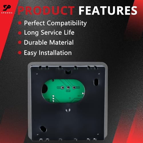 Image of RV Thermostat 3316250.712 - Digital Touch Control Wall Mount