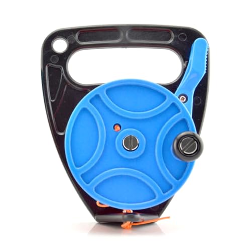 272ft Scubas Dives Reel Kayaks Anchors with Thumb Stoppers Scubas Ratchets Dives Reel for Underwater Diving Snorkeling