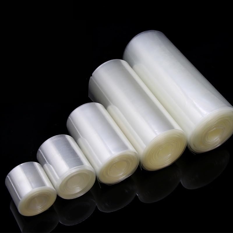Gaine thermorétractable en PVC 18650 - Transparente, 18,8 mm à 190 mm, 300 V(18.8MMx5 Meters)