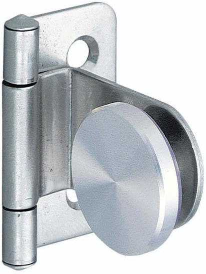 Sugatsune GH34-0SS Lamp Stamp Stainless Steel Glass Hinge for Inset Doors GH34-0SS