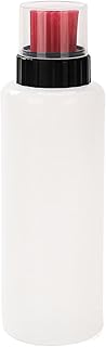 BBQ Sauce Bottle for Grilling - Ideal BBQ Gifts for Men - Condiment Sauce Dispenser with Applicators, Storage Caps 350/175ml (Red 350ML)