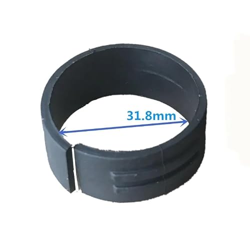 ThtRht 4 Pack Out Front Mount Gasket Bicycle Handlebar Washer Ring for Garmin iGPSPORT GPS Edge Explore XOSS G/G+ Bike Computer Cycling Stand Holder Compatible with 31.8mm 25.4mm 2 Type Bar - Thumbnail 5