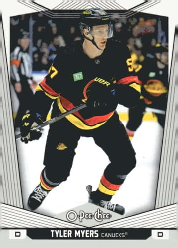 2024-25 O-Pee-Chee #387 Tyler Myers Vancouver Canucks NHL Hockey Base Trading Card