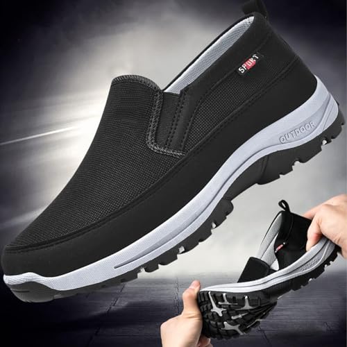 CNA Trop Orthopedic Shoes for Men Slip-On Canvas Loafers CNA Trop Shoes for Men Outdoor Hiking Orthopedic Breathable Walking Loafers3