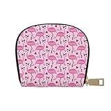 Grande capacité de stockage : avec 12 emplacements pour cartes et 2 poches supplémentaires pour les pièces de monnaie ou les billets pliés, ce joli portefeuille à motif de flamant rose pastèque pour femme est idéal pour organiser vos cartes de crédit, cartes de visite, cartes d'identité et cartes d'achat en un seul endroit