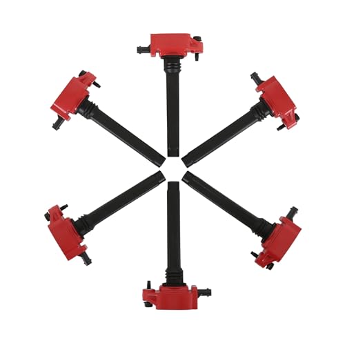 MSD 82736 Ignition Coils Blaster Series, Red, 6-pack by MSD - Image 6
