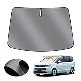 LIMSTYLE ホンダ 新型 フリード GT型 フロントガラス用 サンシェード FREED 3代目 マルチサンシェード 遮光 断熱 シェード カーテン R6.6~現行 日除け UVカット 車中泊 しなやか スポーティ タイプ ドット柄 収納袋付 アクセサリー 内装パーツ 車種専用 取付簡単 メーカー直営