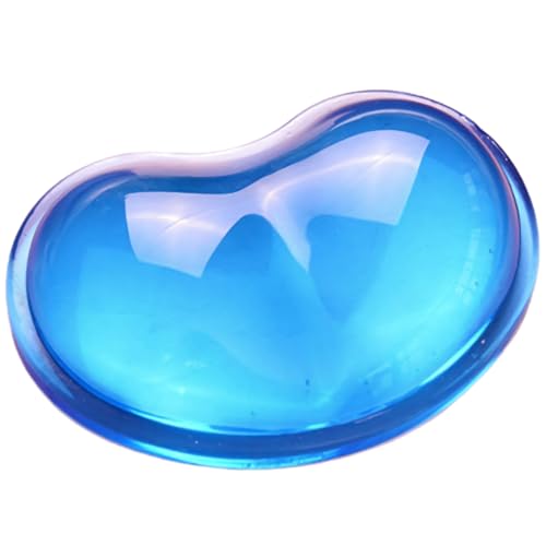 Ergonomic Gel Wrist Rest for Mouse, Computer Mouse Wrist Support for Arm Pain Relief, Heart-Shaped Cute Hand Wrist Cushion for Home and Office Working Gaming Anti-Fatigu