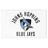 Johns Hopkins University Blue, Window Sticker, 6" x 9" (15.2cm x 22.9cm)