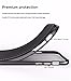 NataX iPhone X Case, Thin Fit Hybrid Drop Protection and Scratch Resistance Carbon Non Slip Cover for Apple iPhone 10