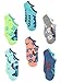 Disney Lilo & Stitch Womens 6 pack Socks (Large (9-11), Stitch Blue)