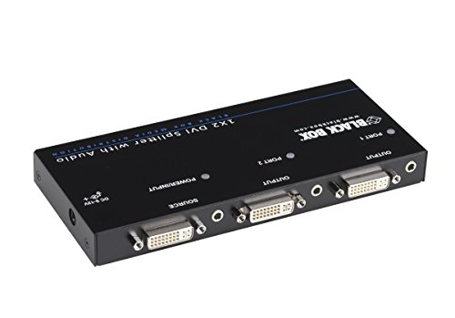 Black Box DVI-D Splitter with Audio and HDCP, 1 x 2 - Thumbnail 2