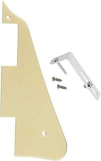 ROZILO LP Standard Pickguard Guitar Pick Guard Scratch Plate for Epiphone Les Paul Cream 1Ply