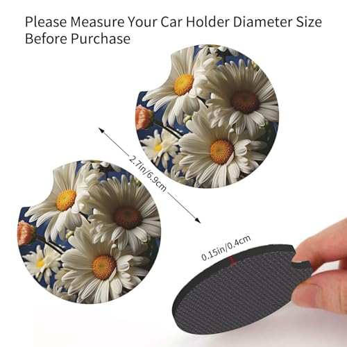Portavasos para carro 2 pzs antideslizantes impermeables miniatura 2