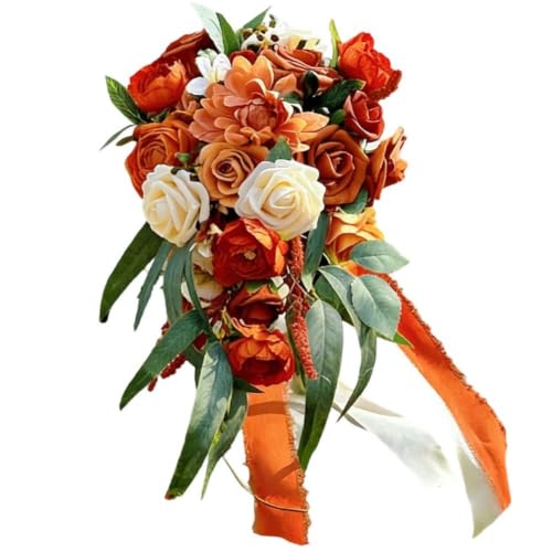 Ramo de novia artificial de alta fidelidad para aniversarios elegantes 2