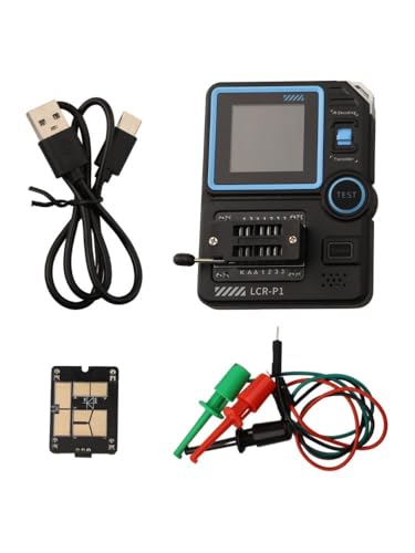 Testeur de transistor LCR-P1 de précision, écran couleur 1,44" et exportation USB