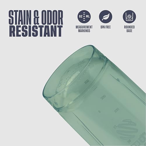 BlenderBottle Strada Shaker Cup, Wire Mixball For Protein Shakes and Pre Workout, 710ml, Yellow - Image 5