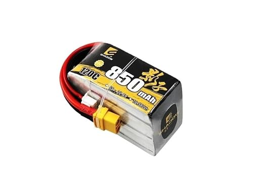 XT30/XT60p 850mAh 6S 22.8V120C LiPoobe[ RCNbhRv^[wRv^[p FPV[VOh[p 6s[d(850mAh XT30 Plug)