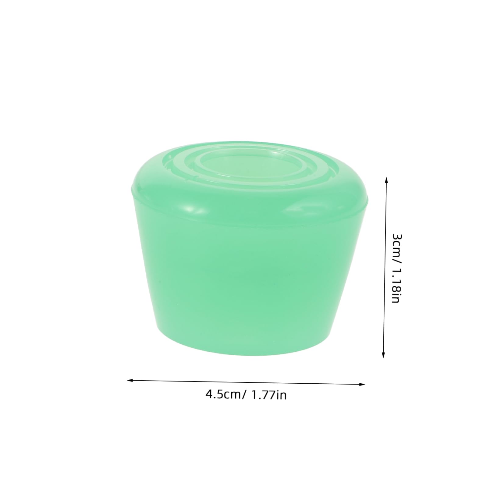 ibasenice Roller Skate Toe Stoppers Double Row Toe Guard Jam Plugs for Roller Skates Pu Material Easy Replacement