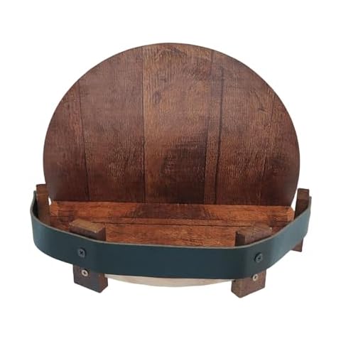 Vintage Wall Mounted Wine Rack for 7 Bottles Cover