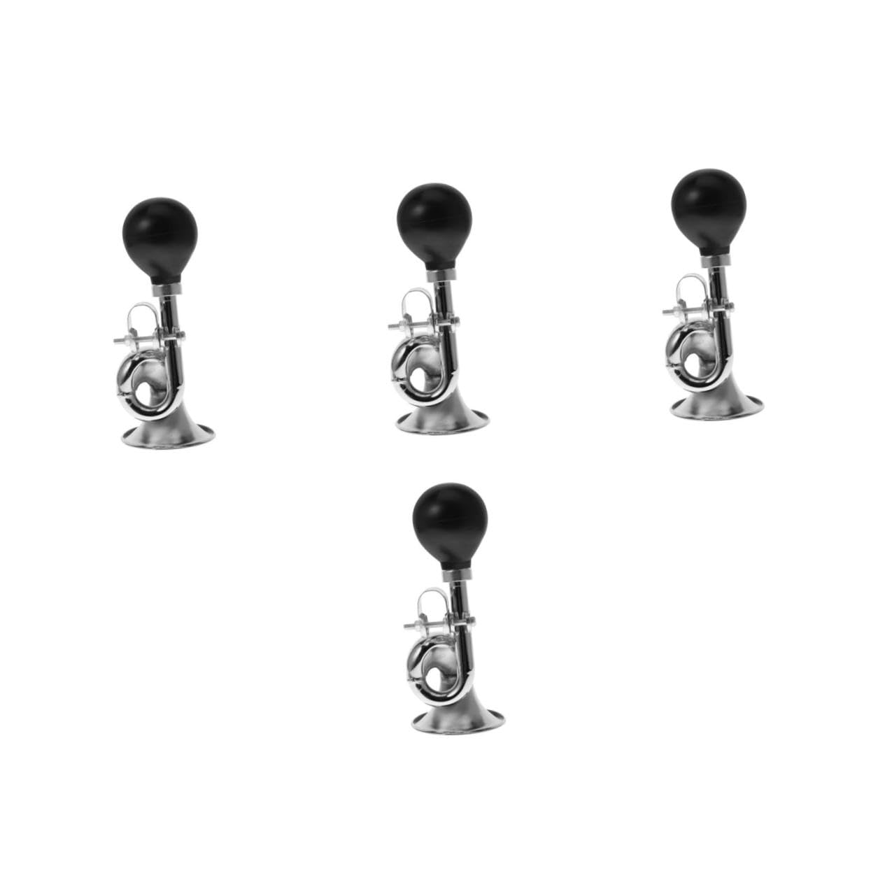 Hemobllo Sonnette De Vélo Le Plus Fort Sonnerie De Vélo Honker Grande Klaxon De Guidon De Vélo Cloche Klaxon Fort pour Vélo Sonnette Vélo Cycle Klaxon De Vélo pour Adultes Silver