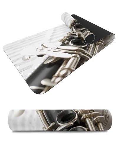 Transverse Flute Table Runner and Trivet for Hot Dishes Classical