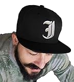 Style: Casquette de baseball 4sold Réglable Casquette De Snapback pour Skate-Board Hip Hop Concert Baseball A -Z (J)