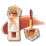 Mistine Makeup Lip Gloss Lip Plumber Non-sticky Tinted Lip Gloss Infused with 1% Peptide Moisturizing Shiny Finish Lip Tint Hydrating Lifter Gloss Lightweight Feeling Lip Oil J04 Dream Dawn 0.1 fl oz