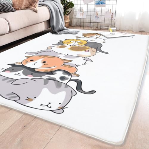 �J�[�y�b�g ���킢�� �L �l�R ���O�}�b�g �O�~ 150×200cm ��1.5�� �t�����l�����O ����~�ߕt ���g�[ �z�b�g�J�[�y�b�g�Ή� �t���A�}�b�g �����` ������� �_�炩�� �􂦂� �I�[���V�[�Y�� �z�[��/���r���O/�x�b�h���[��