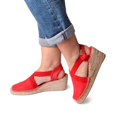 Image of Toni Pons - TER - Medium wedge vegan espadrilles