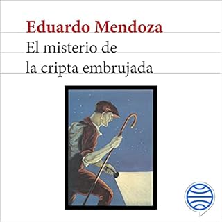 El misterio de la cripta embrujada Audiolibro Por Eduardo Mendoza arte de portada