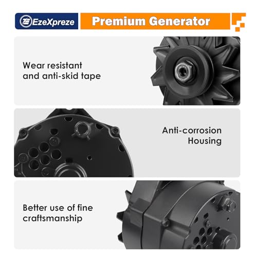 Image of Ezexpreze 120A Upgraded 1 Wire GM Alternator New Self Exciting High Output 10SI SBC BBC for Chevy ADR0335 334-2114 ADR0325 7127-SE105 400-12340 20-102-7