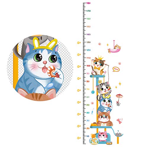 Gráfico de altura para niños de pared con adhesivo infantil y póster para cuarto 2