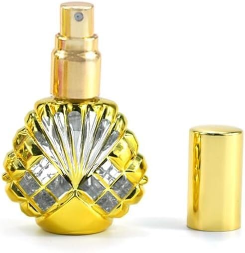 Mini butelki podróżne na perfumy, atomizer do perfum 2 szt. 14 ml przenośne opakowanie podróżne z możliwością wielokrotnego napełniania przenośne puste butelki trójkątne szklane butelki z rozpylaczem