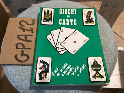  Giochi di Carte, Mazzo da Gioco Tradizionale Italiano, Tema Carte Regionali