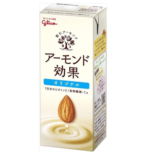 江崎グリコ アーモンド効果 オリジナル 200ml 飲むアーモンド アーモンドミルク 48個のサムネイル