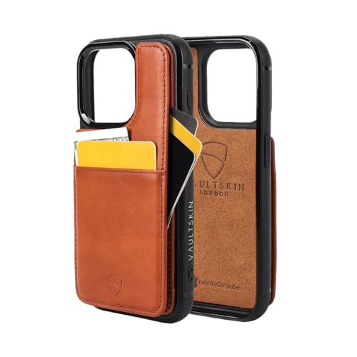 Étui en cuir italien Vaultskin Eton pour iPhone 16 Pro Max