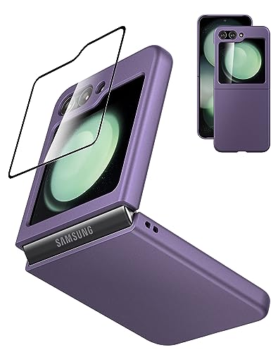Coque fine Galaxy Z Flip 5 protection totale antichoc et anti-trace de doigts