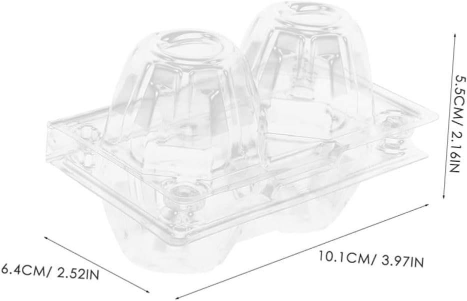 Amosfun 100pcs Medium Cartons for Safe Storage Packaging Container Lightweight and Compact Design for Refrigerators Camping and Home Use