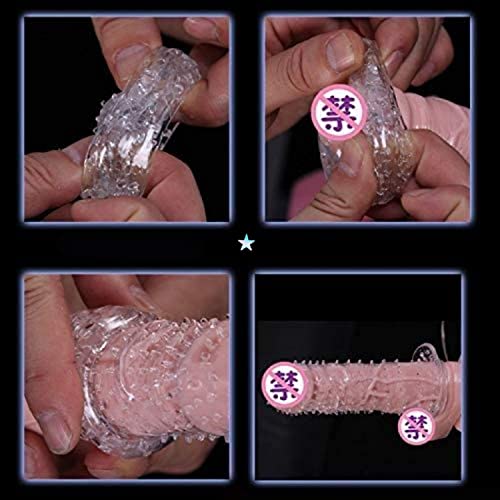 Tollew 985127854127989785 New Soft Realistic Sleeve Extender Sheath For Men Male Enhancement Extension Sleeve Massage 9785 thumb #7