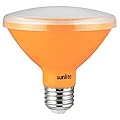 Sunlite 81474 LED PAR30 Short Neck Colored Recessed Light Bulb, 8 Watt (75W Equivalent), Medium (E26) Base, Floodlight, ETL Listed, Amber, 1 Count
