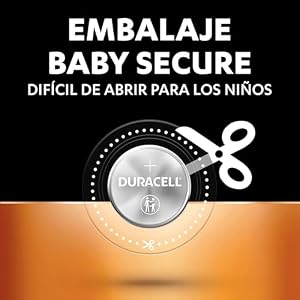 DURACELL 2032 Pilas de Botón de Litio (Paquete de 8) 3V, CR2032