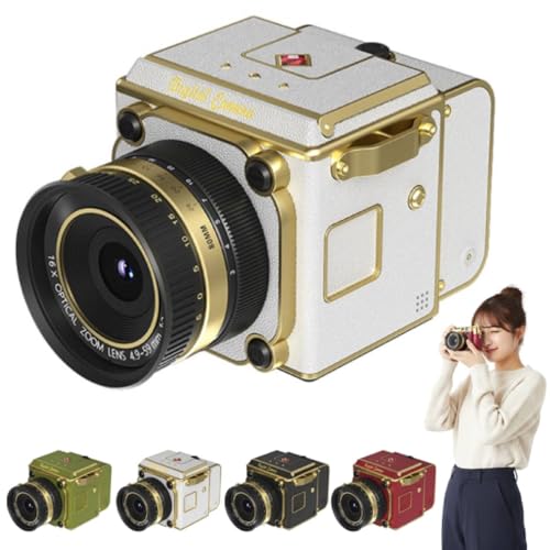Amazon | デジタルカメラ レトロ ポータブル CCD カメラ 4K 録画｜6400