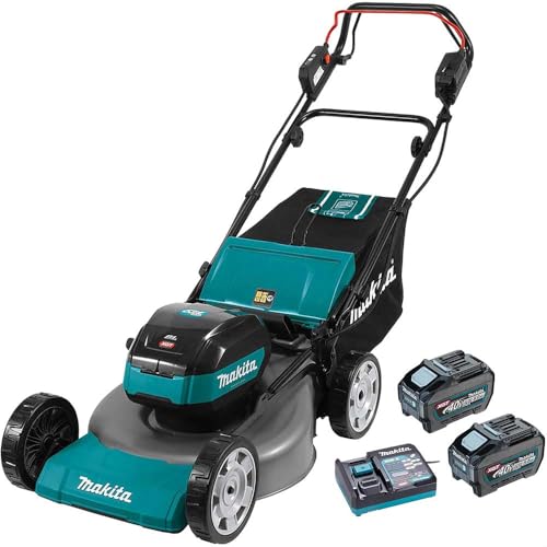 Makita LM002GT204 Cordless Lawnmower 53 cm 40 V Max. / 5.0 Ah, 2 Batteries + Charger