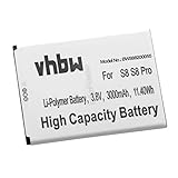 vhbw batteria compatibile con Ulefone S8, S8 Pro smartphone cellulare (3000mAh, 3,8V, Li-Poly)