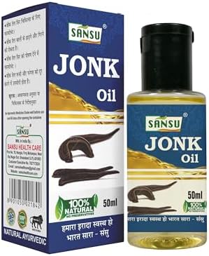 SANSU Jonk Oil For Hair Growth, 100% Natural & Organic, Ayurvedic Hair Growth Oil - 50ml (Pack of 2)